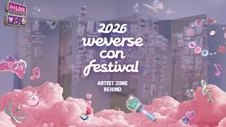 Thumbnail: 2026 Weverse Con Festival 'Artist Zone' Behind