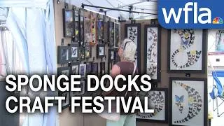 Thumbnail: Tarpon Springs Craft Festival draws hundreds for one-of-a-kind displays