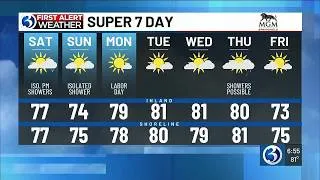 Thumbnail: First Alert Weather Extra: Your Super 7 Day forecast