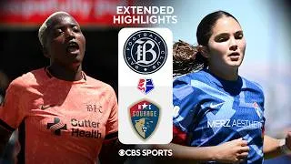 Thumbnail: Bay FC vs. North Carolina Courage: Extended Highlights | NWSL | W Golazo