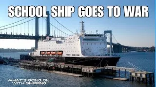 Thumbnail: Why the U.S. Military Just Activated the Training Ship Empire State VII to Sail to Diego Garcia