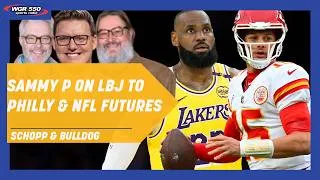 Thumbnail: Sam Panayotovich on LeBron to Sixers and Super Bowl Value Plays| Schopp and Bulldog