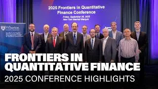 Thumbnail: 2025 Frontiers in Quantitative Finance Conference Highlights