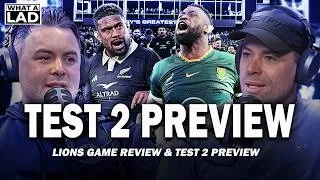 Thumbnail: All Black v South Africa Test 2 preview + Review of the All Blacks v Lions ft Jeff McTainsh