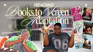 Thumbnail: I Read 3 Books Before Hollywood Adapted Them — Were They Worth It?