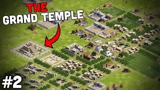 Thumbnail: Starting the GRAD TEMPLEI - Let's Play Tlatoani Aztec Cities Ep.2