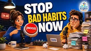 Thumbnail: Why You Learn Bad Habits So Quickly (And How to Stop) | English Freely Podcast