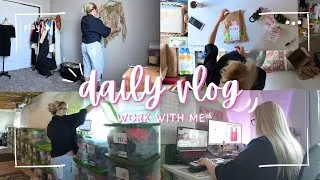 Thumbnail: RESELLER VLOG | Spend the Day With Me | Pack Sales, List Items, & Inventory Management