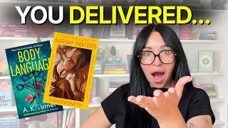 Thumbnail: I Asked For Sapphic Thriller Recs After The Selective Homophobia Video, You DELIVERED 📚