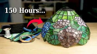Thumbnail: I Built A Custom Tiffany Style Lamp as My First Big Stained Glass Project