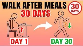 Thumbnail: What Happens to Belly Fat When You Walk After Every Meal for 30 Days