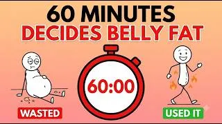 Thumbnail: The 60-Minute Window That Decides Your Belly Fat Every Single Day
