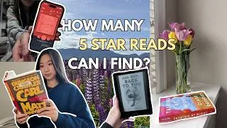 Thumbnail: how many 5 ⭐️ reads can I find in this video? 👀🤞🏼