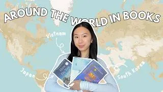 Thumbnail: around the world in books 🗺️📚✨ | episode 3