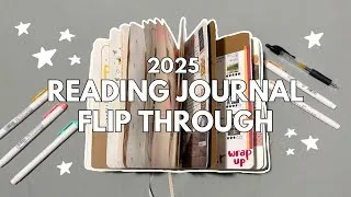 Thumbnail: 2025 READING JOURNAL FLIP THROUGH 📖✨
