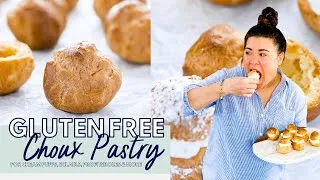 Thumbnail: Learn How to Make Gluten Free CHOUX PASTRY for Cream Puffs, Eclairs, and Profiteroles (Pâte à Choux)