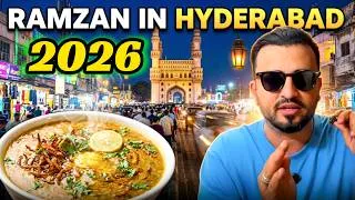 Thumbnail: Ramzan in Hyderabad 2026 | Haleem, Charminar Nights & Hyderabad Bazaar Full Vlog