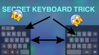 Thumbnail: Secret Keyboard Trick on IOS 9 - 9.3 iPhone, iPad, iPod Touch No Jailbreak