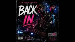 Thumbnail: "Back In" - [Free] ASAP Rocky x Baby Keem Type Beat | Cloud | Atmospheric | Psychedelic | New 2026