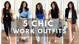 Thumbnail: WORKWEAR STAPLES FOR SUMMER | 5 ELEGANT OFFICE OUTFITS IDEAS