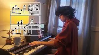 Thumbnail: playing azali's "waves crash against a distant shore" (sheet music in desc.)