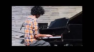 Thumbnail: playing azali's "battle under a broken sky" at a piano recital