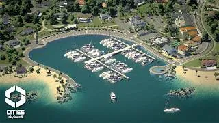 Thumbnail: Let's Build a Marina Town! ⛵ | Cities Skylines 2