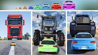 Thumbnail: Can Big and Small Cars Survive Giant Vehicles? – BeamNG.Drive