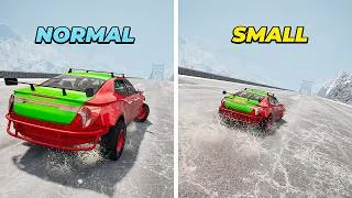 Thumbnail: Normal vs Small Vehicle Downhill Test - BeamNG.drive