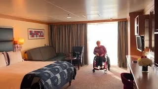 Thumbnail: Disability Cruising-Accessible Stateroom 8090 on the Disney Dream