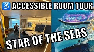Thumbnail: Royal Caribbean Star of the Seas ♿ Accessible Infinite Balcony Tour | Wheelchair Friendly Cabin