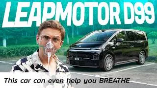 Thumbnail: Leapmotor D99: Is This The Weirdest MPV From China?