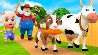 Thumbnail: Baby Lola Goat & Cow Song New Compilation | Old MacDonald | Baby Cartoon & Kids Songs Baby Bobo