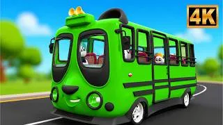 Thumbnail: Wheels on the Bus | Animated Nursery Rhymes for Kids