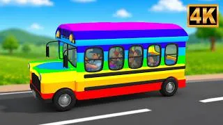 Thumbnail: Wheels on the Bus Adventure | Fun Nursery Rhymes for Babies