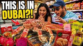Thumbnail: Dubai's Ultimate Asian Grocery Store Tour 🇦🇪 | From Live King Crabs to Korean Snacks! #dubaivlog