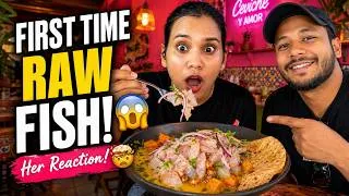 Thumbnail: First Time Eating Raw Fish! 😍 Best Latin Fusion Restaurant Experience
