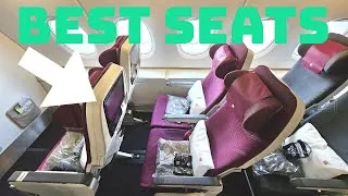 Thumbnail: QATAR AIRWAYS BEST ECONOMY CLASS SEAT !! Watch Before You Fly Them