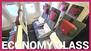 Thumbnail: Qatar Airways ECONOMY CLASS London To Doha Boeing 777-300ER Review