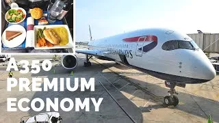 Thumbnail: British Airways PREMIUM ECONOMY London to Philadelphia | Airbus A350-1000