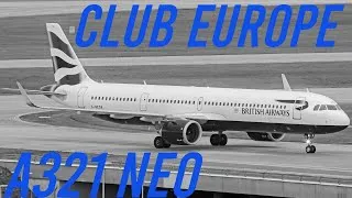Thumbnail: British Airways BUSINESS CLASS Europe A321 NEO (BA CLUB EUROPE)