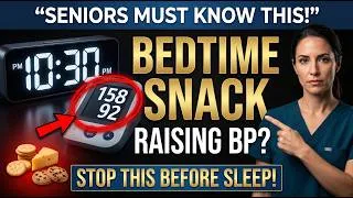 Thumbnail: Top 3 Bedtime Snacks That May Help Lower High Blood Pressure Naturally | Doctor Recommended