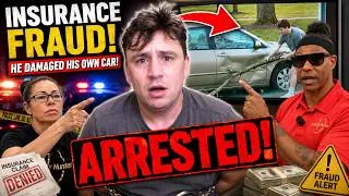 Thumbnail: He Destroyed His Own Car for Insurance Money… Then We ARRESTED Him!