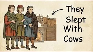 Thumbnail: How Medieval Families Survived Freezing Winter Nights (…and Why Cows Slept in the Bedroom!)