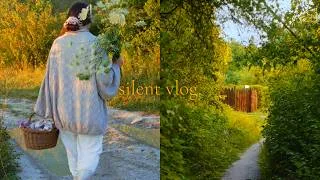 Thumbnail: Hello August! Silent countryside vlog | daily routines, foraging & baking an earl grey cake