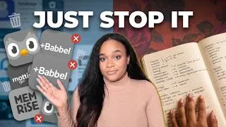 Thumbnail: Stop wasting money on language learning apps (do this instead!)