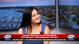 Thumbnail: WHHI NEWS | Andrea Segales: Our Mission / Partnerships & Events | La Isla Magazine | WHHITV
