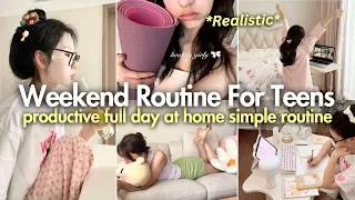 Thumbnail: Productive Weekend Routine for Teens and Summer Break Routine
