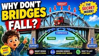Thumbnail: Why Don't Bridges Fall? | Bridge Principles Explained for Kids