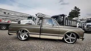 Thumbnail: Twin Turbo 1969 C10 Truck! Build Talk and Ride Alon with SoundsbyDaPound!